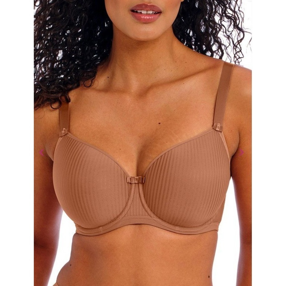 Freya Women's  Idol Molded Balcony Bra Cinnamon Size 36J Style: AA1050CIN EUC